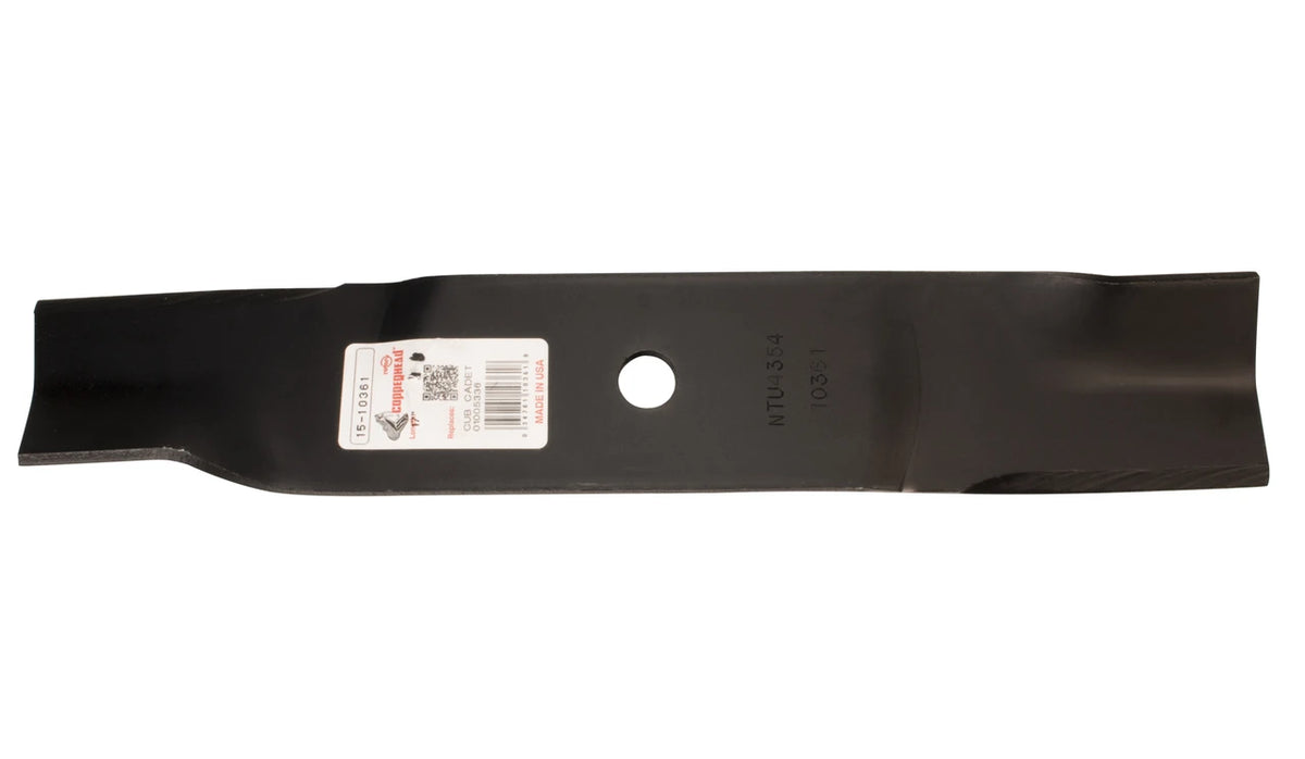 10361 high-lift mower blade for Cub Cadet with 3/4-inch center hole