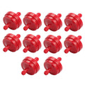 HIPA 10-Pack Gas Fuel Filter Lawn Mower 1/4"Inline for Briggs Stratton HSK40 HSK50 HS50 — HIPA fuel filter product image 1