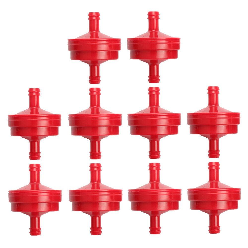 HIPA 10-Pack Gas Fuel Filter Lawn Mower 1/4"Inline for Briggs Stratton HSK40 HSK50 HS50 — HIPA fuel filter product image 2