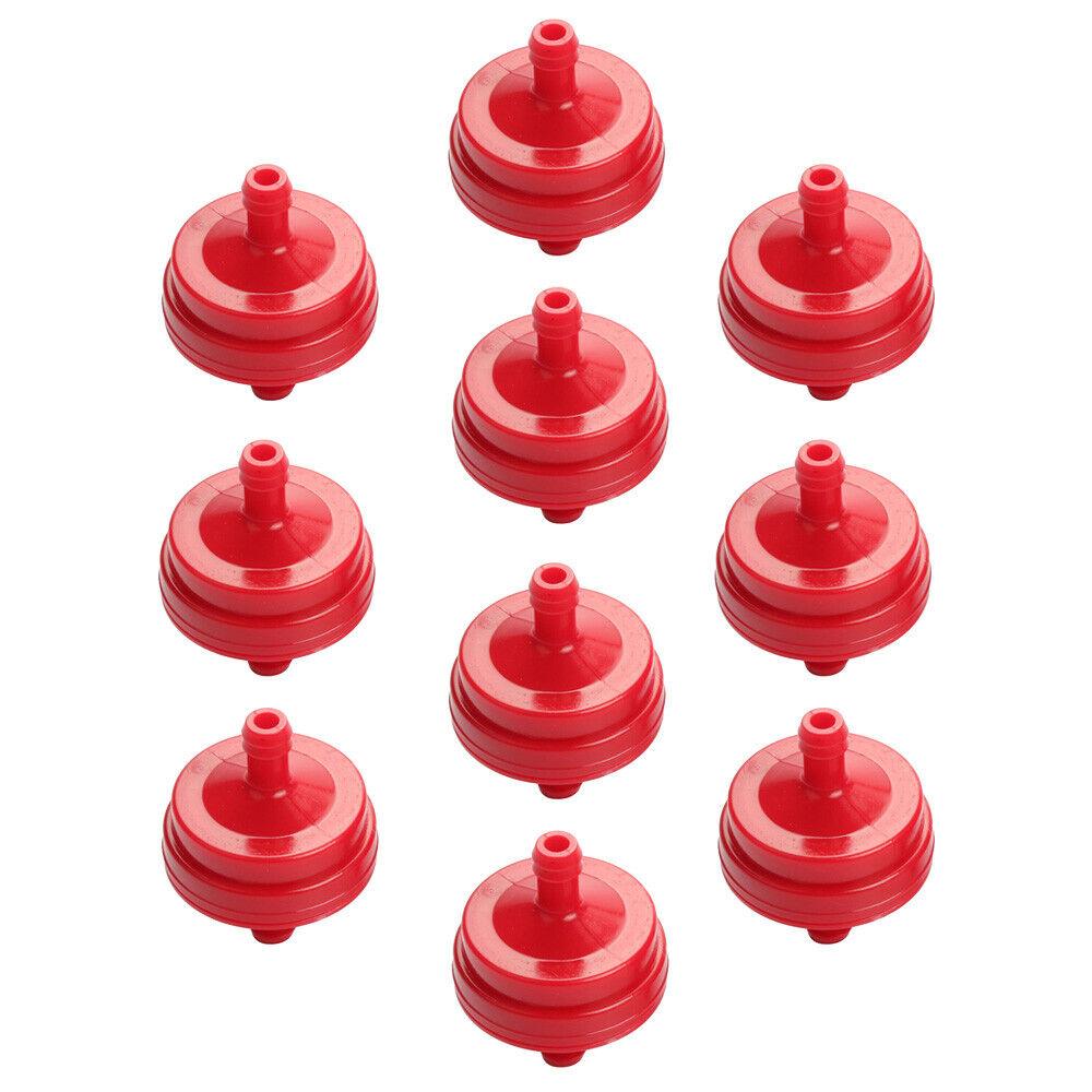 HIPA 10-Pack Gas Fuel Filter Lawn Mower 1/4"Inline for Briggs Stratton HSK40 HSK50 HS50 — HIPA fuel filter product image 3