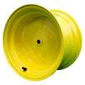 12x7.5 Yellow Keyed-Hub Mower Wheel, Fits John Deere GY20663, Single