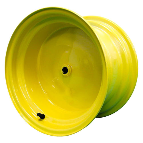12x7.5 Yellow Keyed-Hub Mower Wheels, Fits John Deere GY20663, 2-Pack