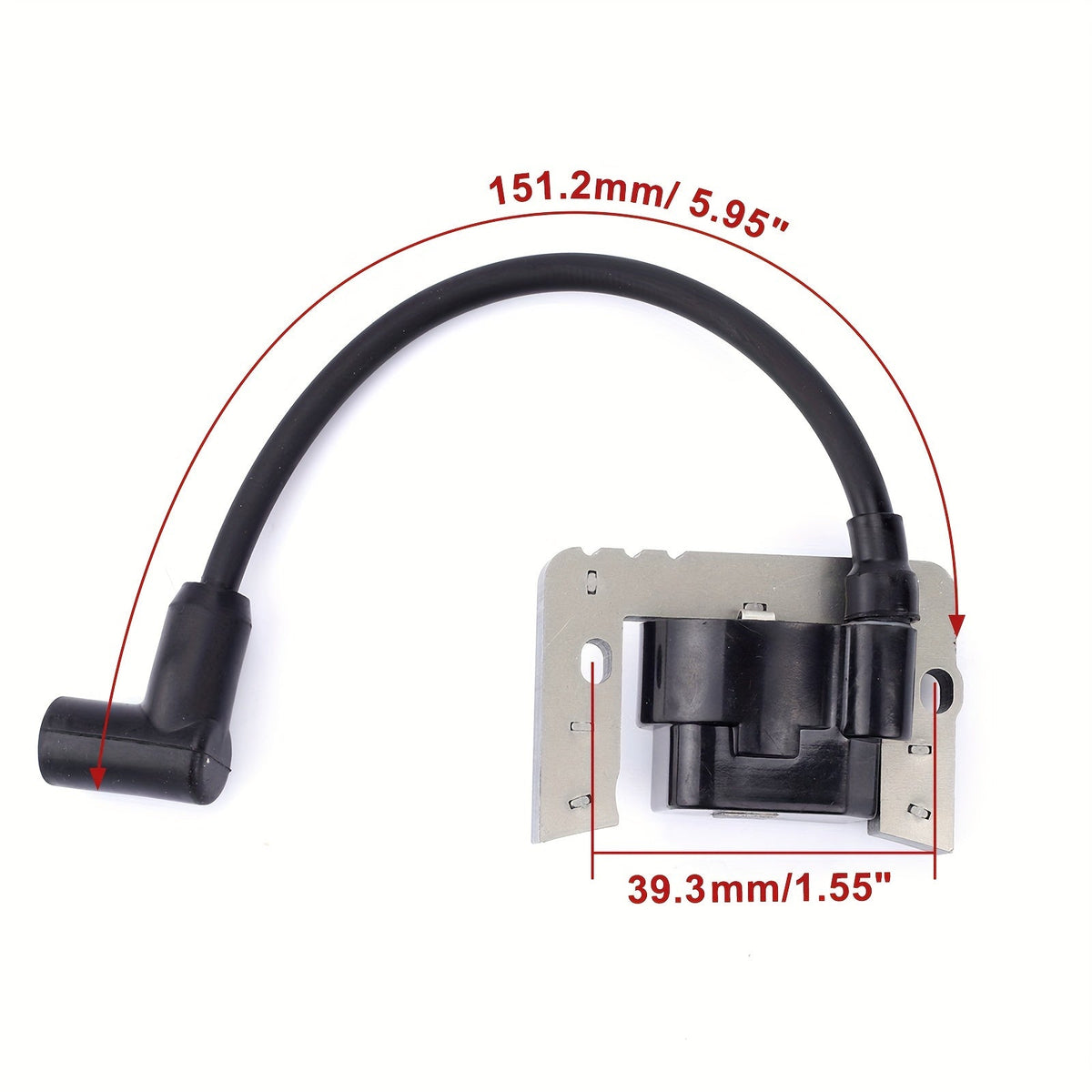 HIPA 36344A Ignition Coil for Tecumseh 36344 TC-36344A OHV110 - OHV180 OV358EA-OV490EA Lawn Mower — HIPA ignition coil product image 4