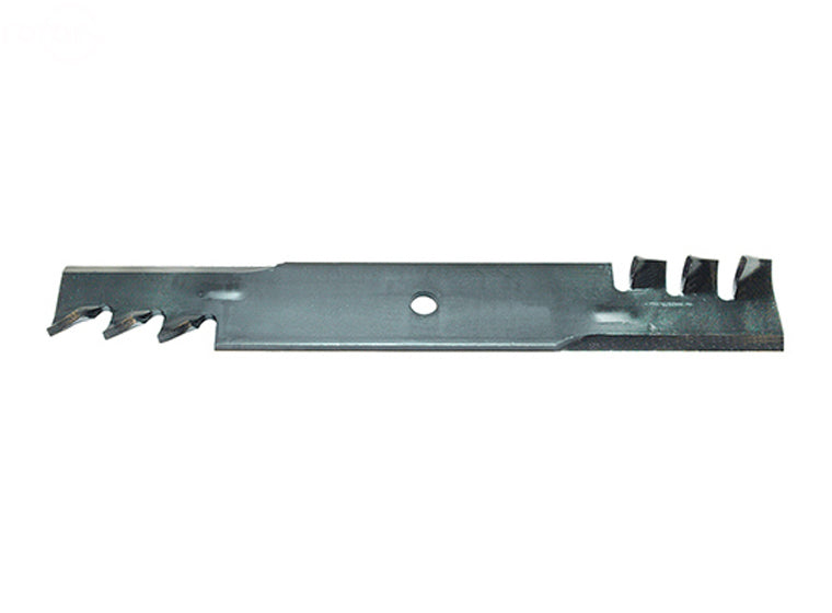 15005 heavy-duty mulching mower blade for Scag and John Deere with 5/8-inch center hole