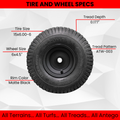15x6.00-6 ATW-001 Universal Tire & Wheel Assemblies, 4-Ply, 2-Pack product image