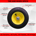 11x4.00-5 John Deere AM101589 Tire & Wheel Assembly, Single product image