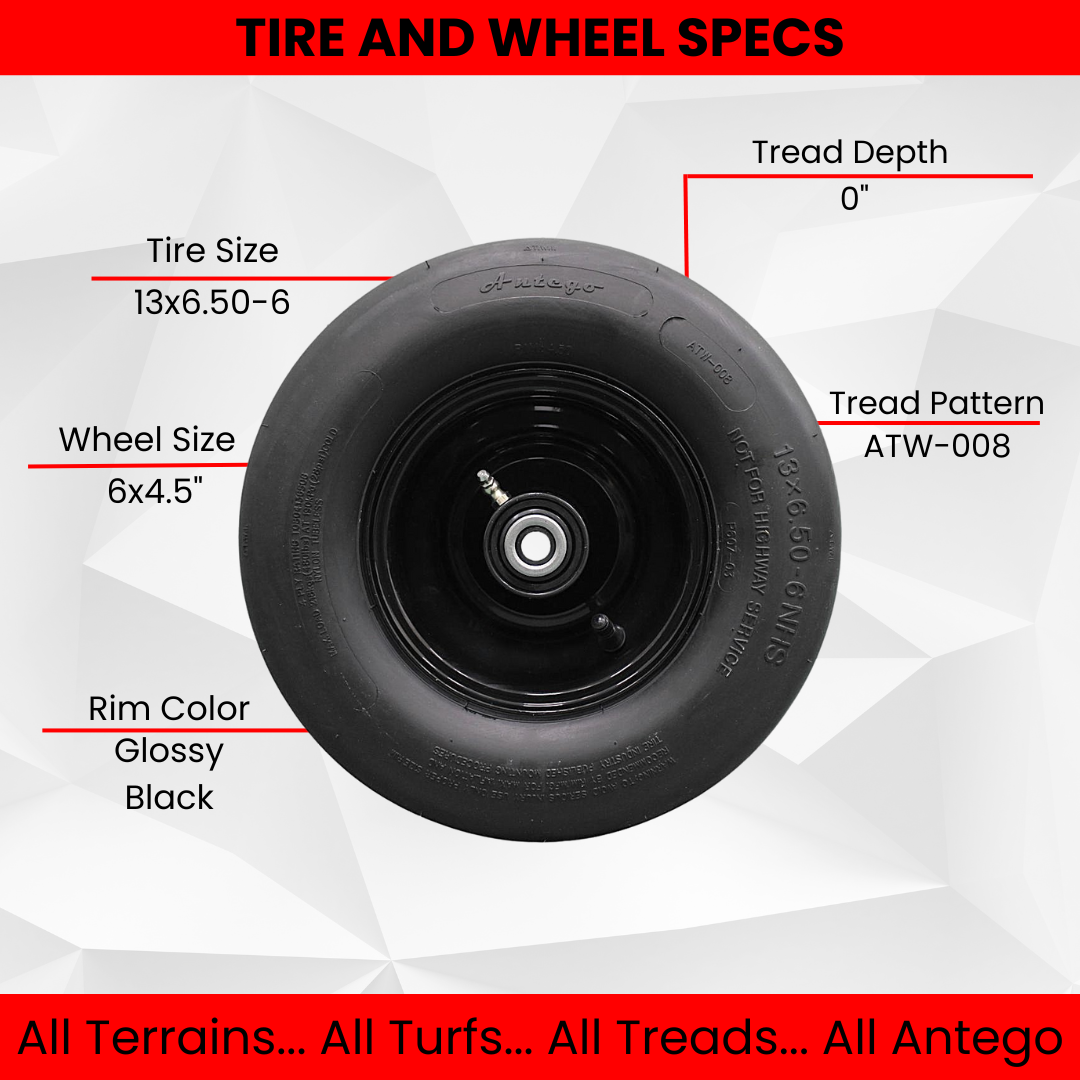 13x6.50-6 Bad Boy 022-3085-00 Tire & Wheel Assembly, Single product image