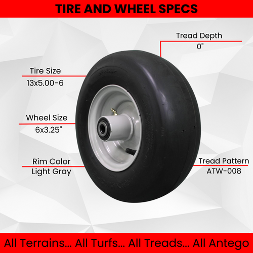 13x5.00-6 Ariens/Gravely 07100835 Assemblies, 2-Pack product image