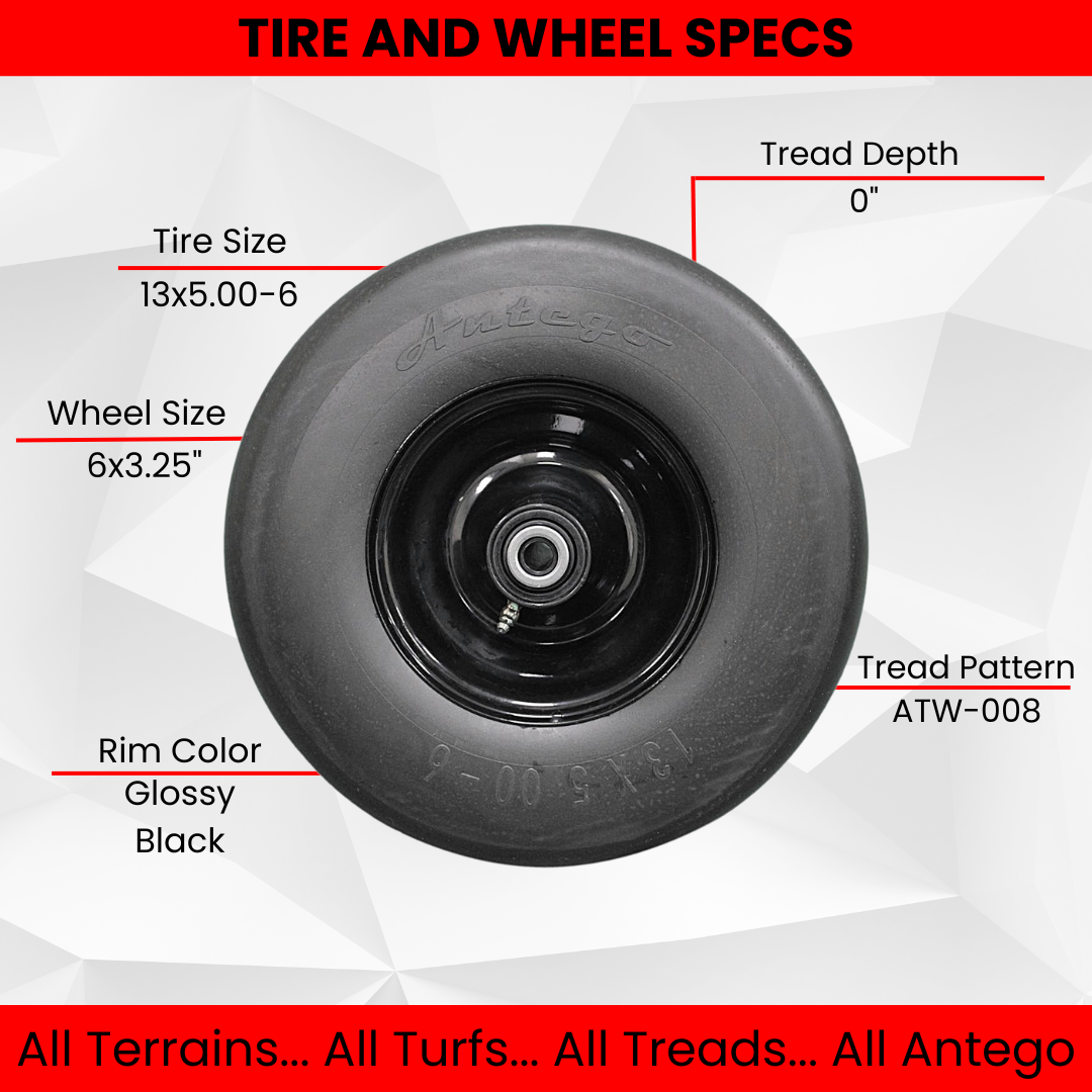 13x5.00-6 Flat-Free Ferris/Scag/Toro/Exmark/Wright Assemblies, 2-Pack product image