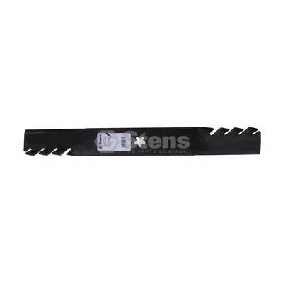 302-434 Silver Streak toothed mower blade profile view