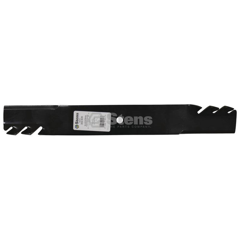 302-636 Silver Streak Toothed Blade for Toro; verify the complete part number and equipment or deck configuration before ordering