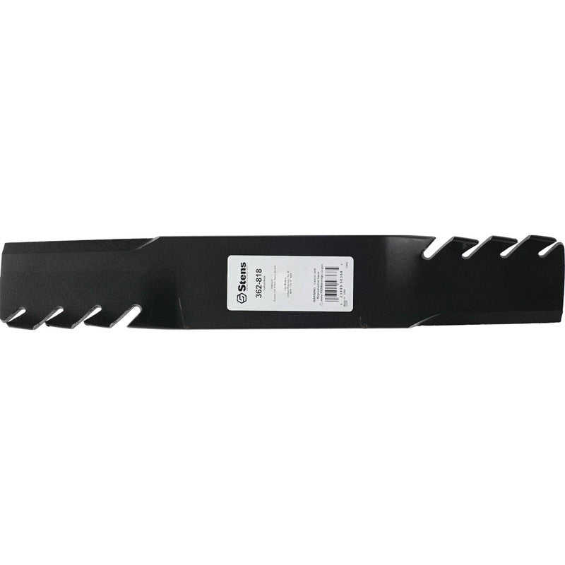 Silver Streak 362-818 Toothed Blade for Exmark 116-5176-S product image; verify OEM number and mower/deck configuration before ordering