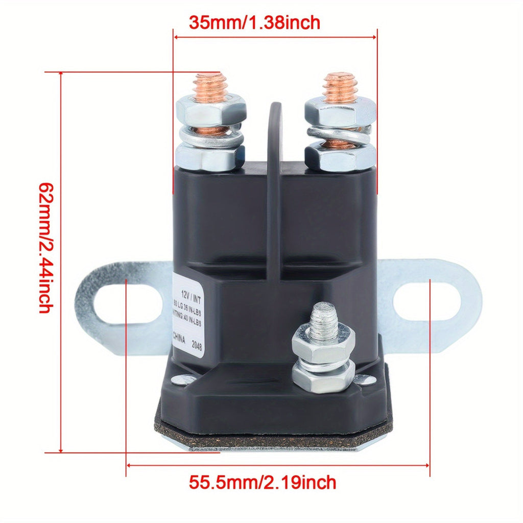 HIPA 725-1426 Starter Solenoid for MTD 925-1426 725-0771 3 Poles 12V Universal Mower — HIPA starter solenoid product image 4