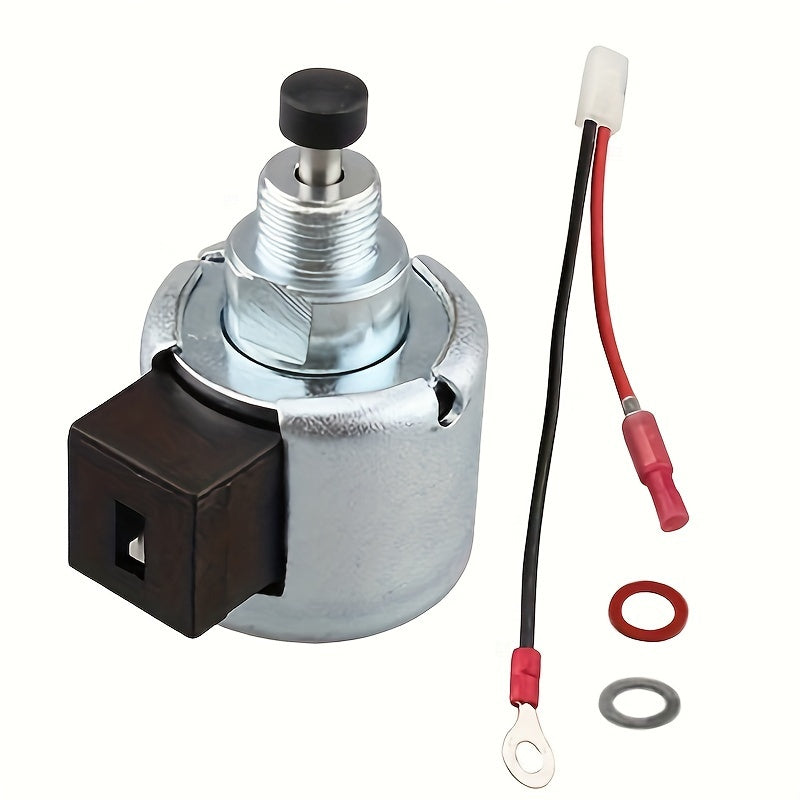 HIPA 12 757 33-S Carburetor Solenoid for Craftsman 917256541 917255251 Lawn Tractors CV15S Engines — HIPA carburetor product image 1