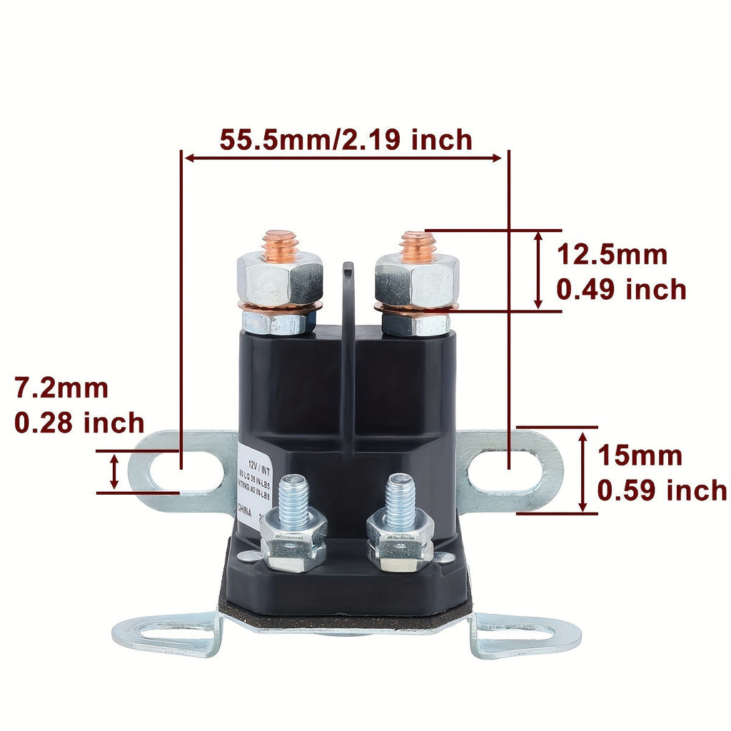 HIPA Oregon 33-431, 852-1251-210-50, 435-435 Starter Solenoid for ARIENS 045071 Lawn Mowers — HIPA starter solenoid product image 4