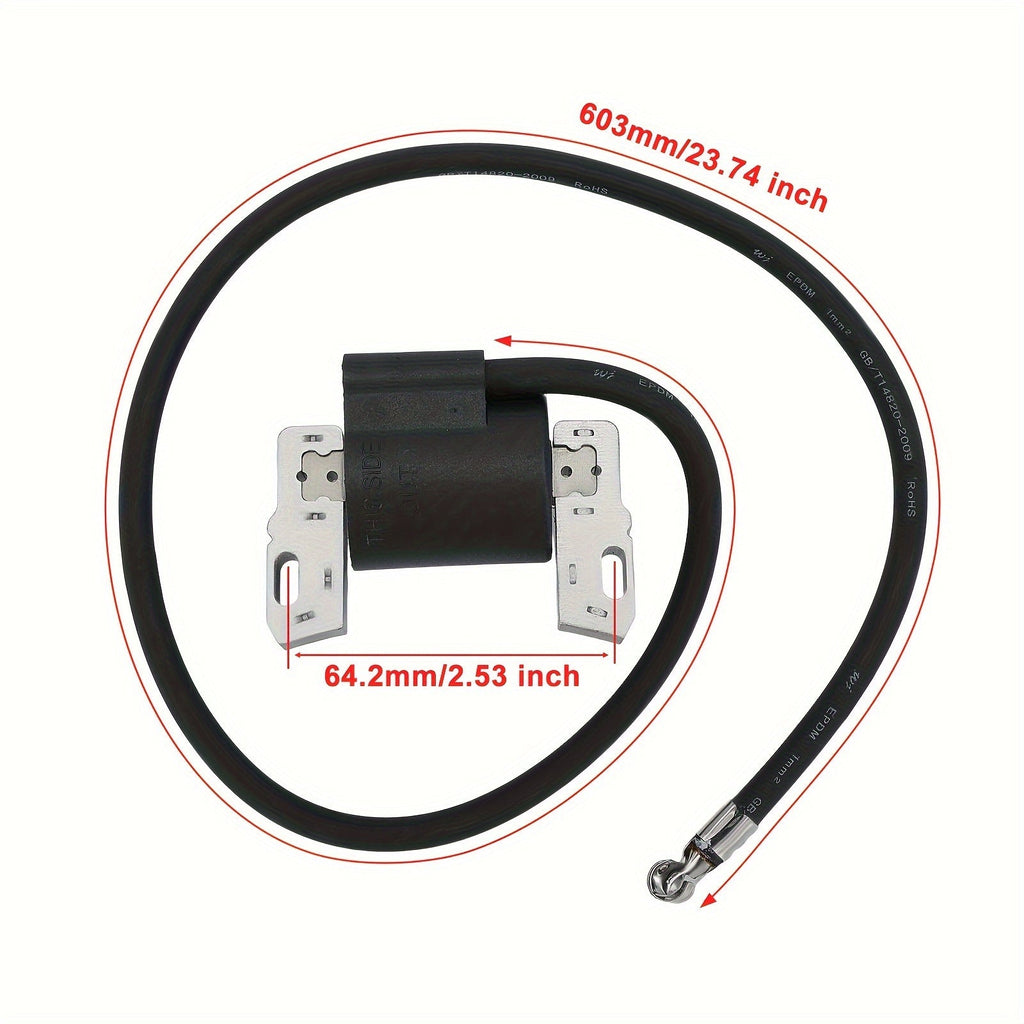 HIPA 7HP-16HP Ignition Coil - Fits Briggs Stratton Engines, Universally Fits 395492 395326 398265 Models, Powerful Performance for Horizontal and — HIPA ignition coil product image 4