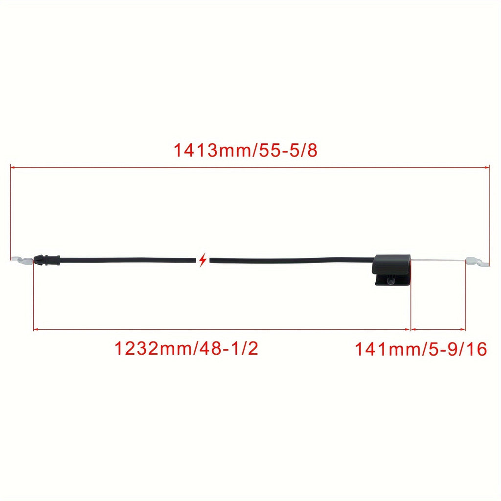 HIPA 582991501 Control Cable for Husqvarna Poulan Craftsman Weed Eater Control Shut Off Cable Push Mower — HIPA control cable product image 4