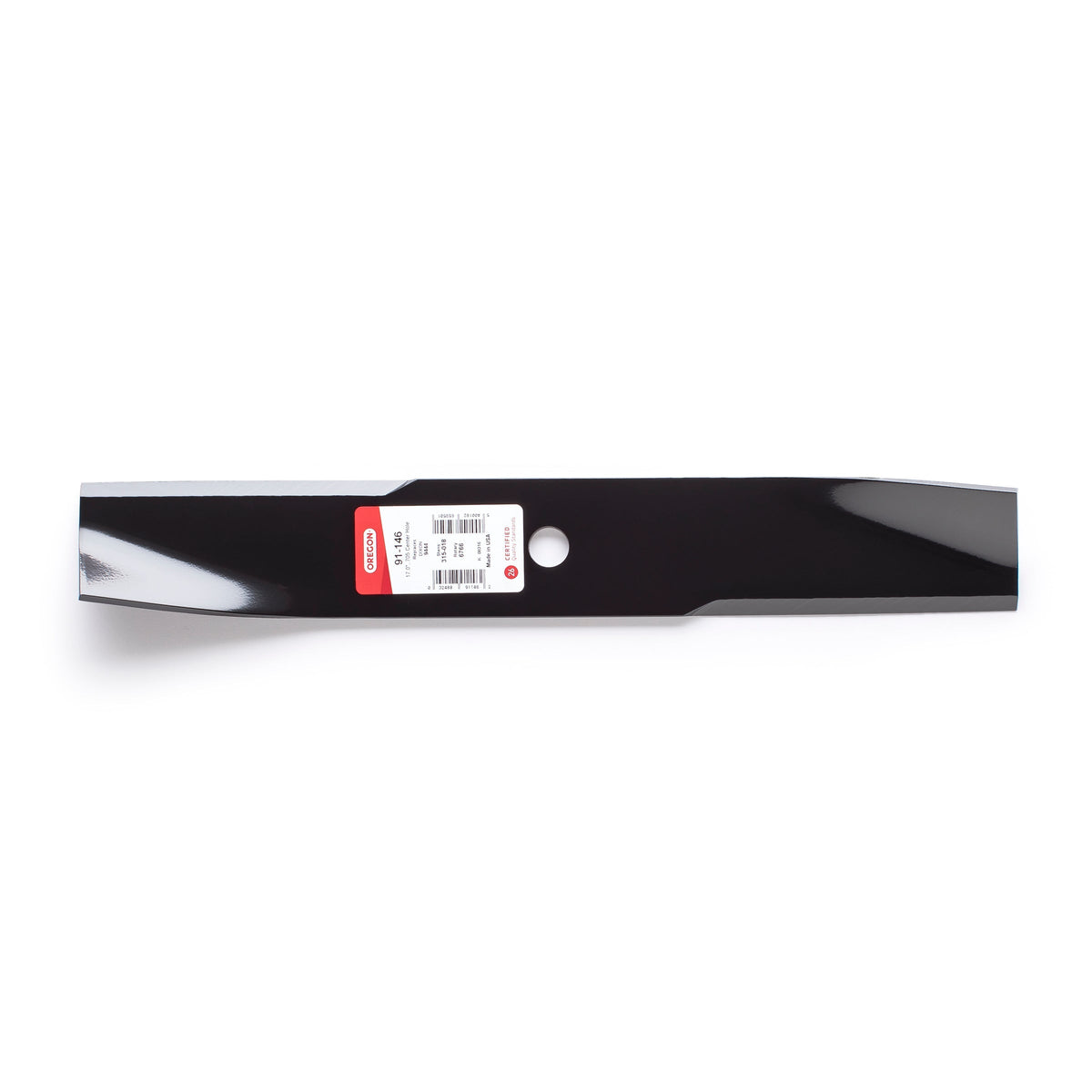 91-146 high-lift mower blade for Dixon, alternate view