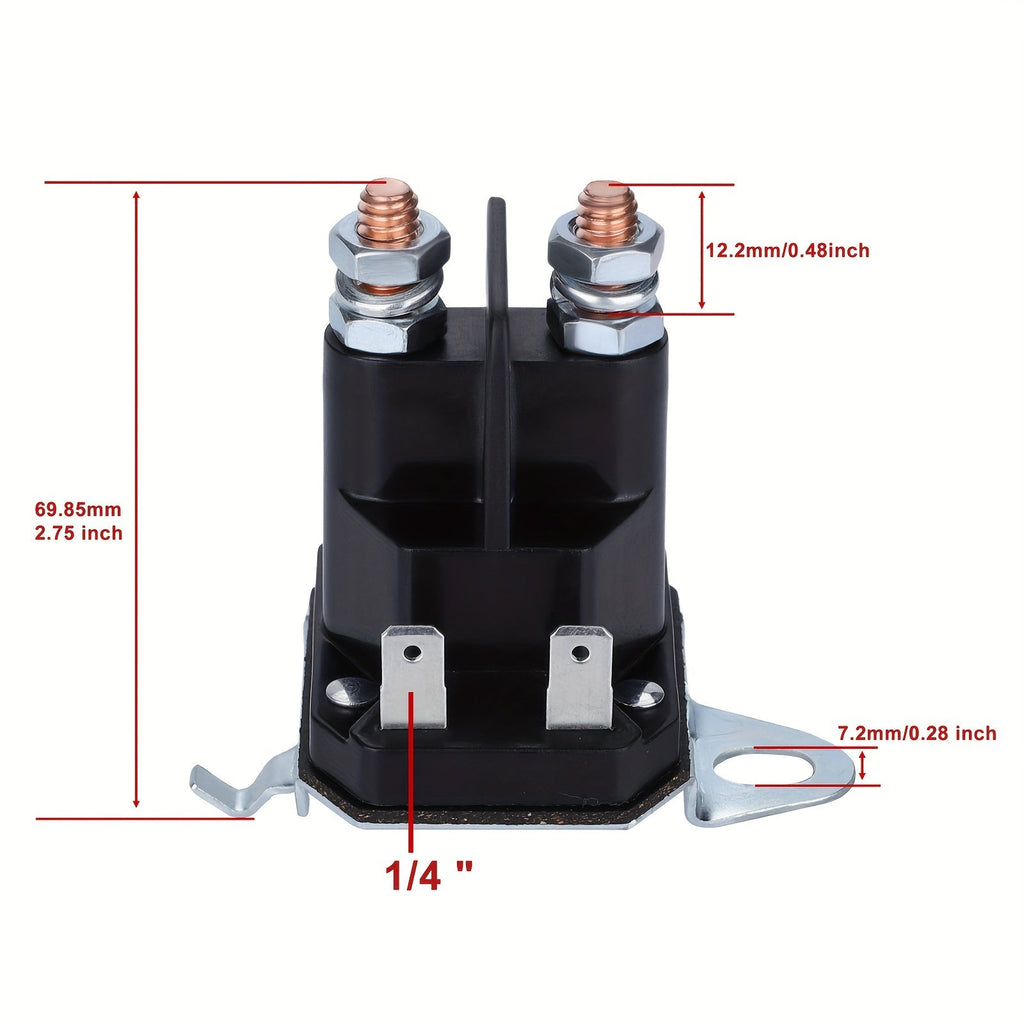 HIPA Craftsman/Husqvarna 582042802 Starter Solenoid – Replaces 192507 — HIPA starter solenoid product image 4