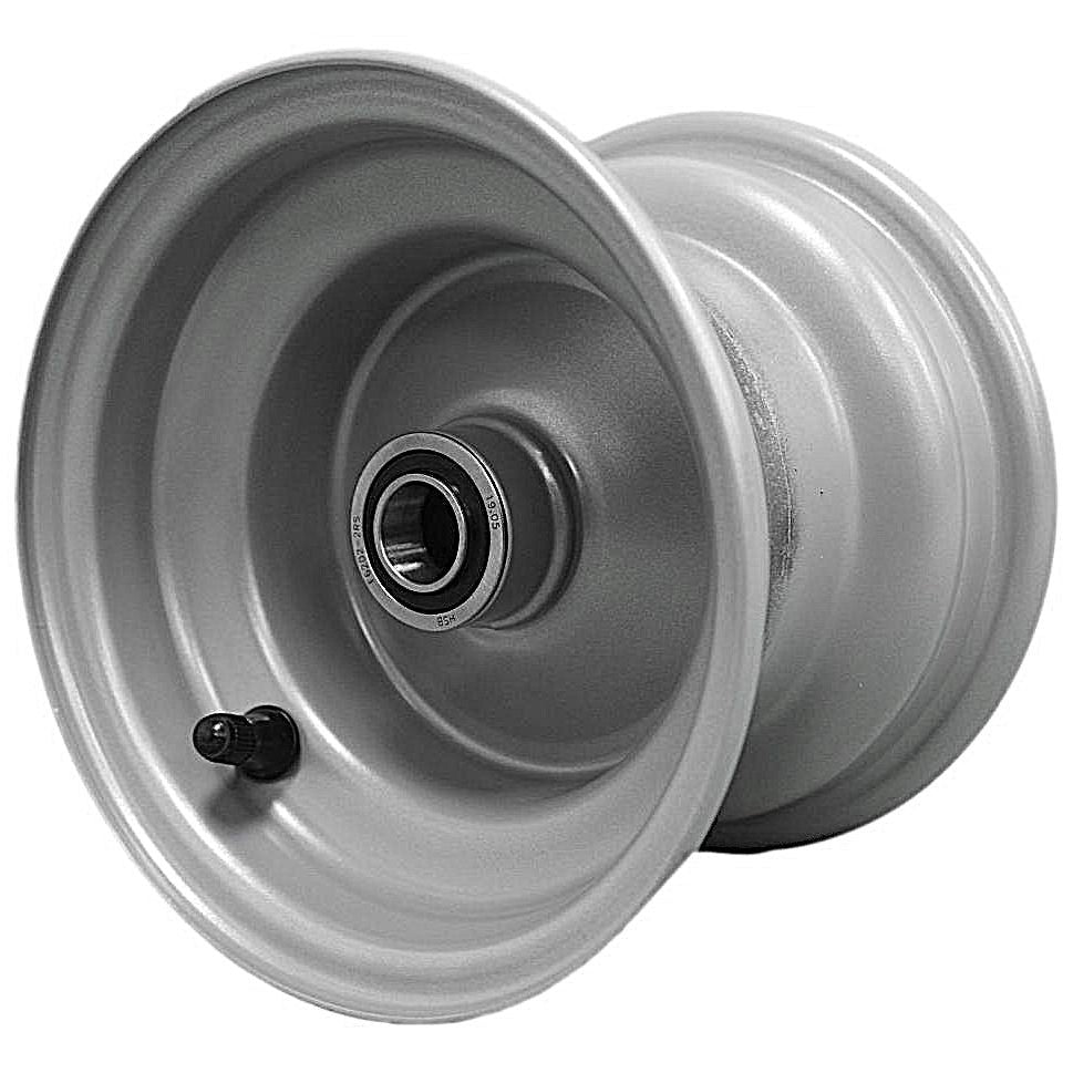6x4.5 Silver Mower Wheels, Compatible with 532106732, 2-Pack product image