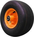 13x6.50-6 4 Ply Smooth with 6x4.5 Cats Eye Gold Wheel Assembly for Scag, Single product image