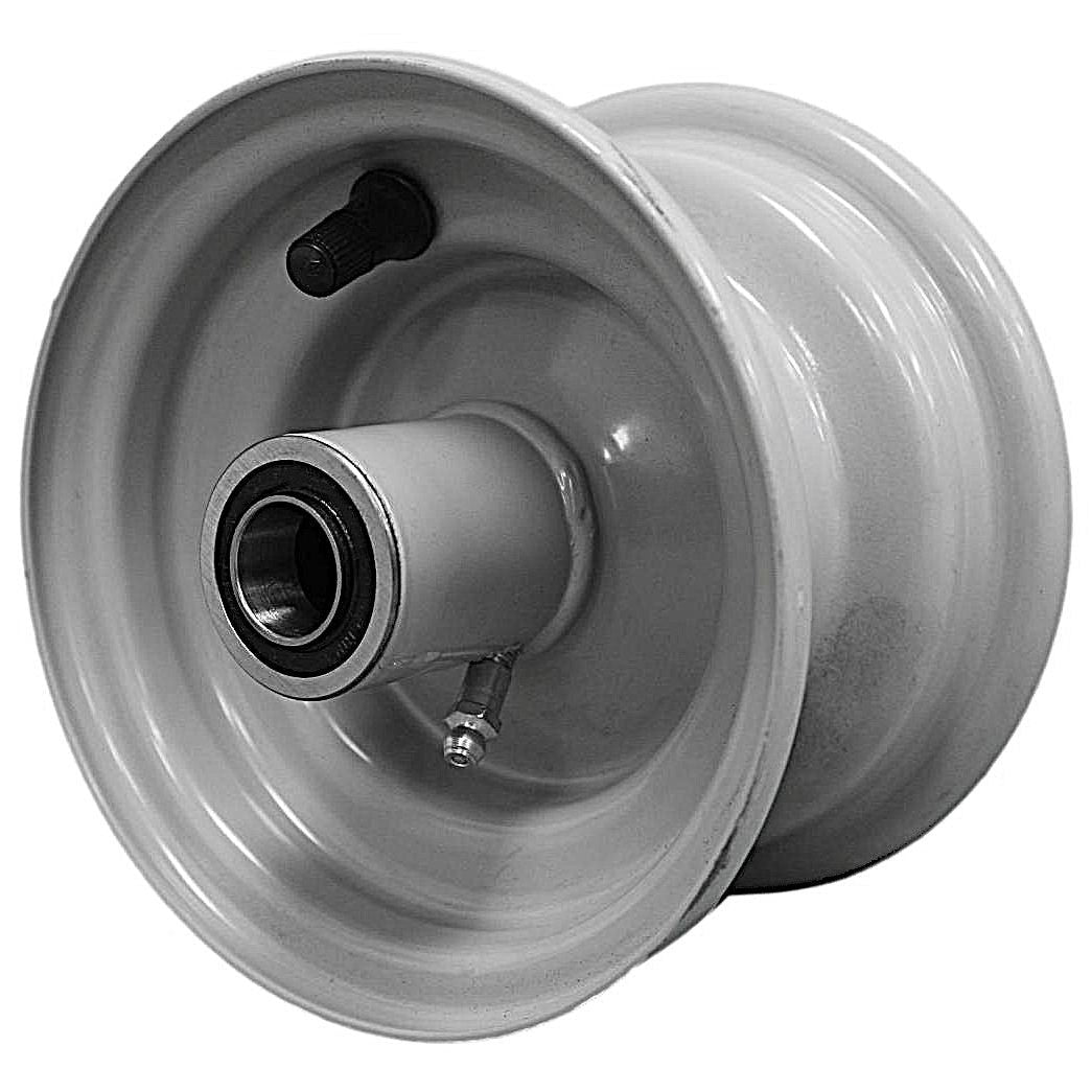 5x3 Dark Gray Mower Wheels, 4.88-Inch Hub, 3/4-Inch Bearings, 2-Pack product image