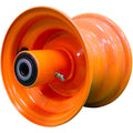 6x4.5 Cats Eye Gold Scag-Style Mower Wheel, Sleeved, Single product image