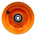 6x4.5 Cats Eye Gold Scag-Style Mower Wheels, Sleeved, 2-Pack product image