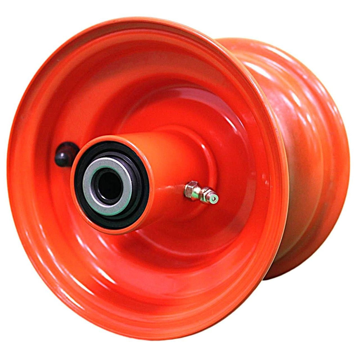 6x4.5 Orange Bad Boy Mower Wheels, 6.98-Inch Hub, 2-Pack
