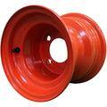 8x7 Orange Bad Boy ZT Mower Wheels, 4-on-4, 2.83-Inch Bore, 2-Pack product image