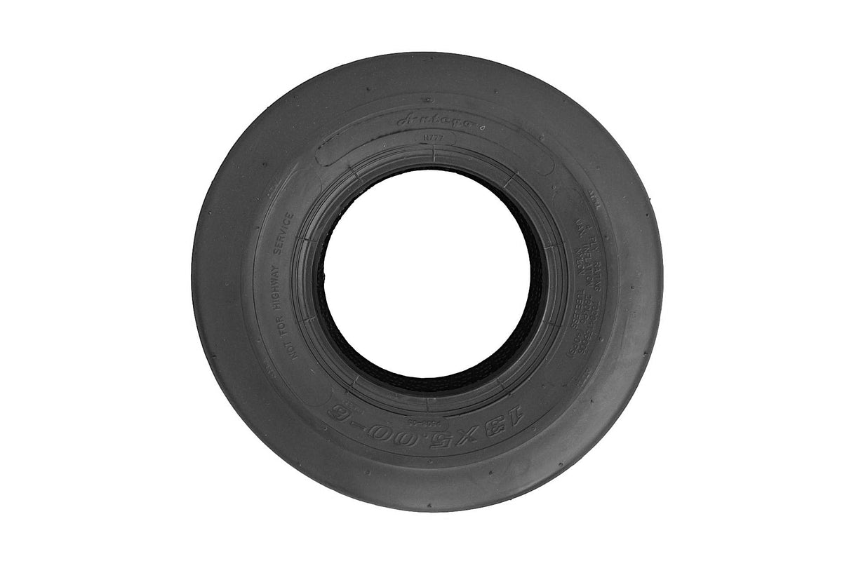 13x5.00-6 ATW-002 Ribbed Mower Tire, 4-Ply, Single product image