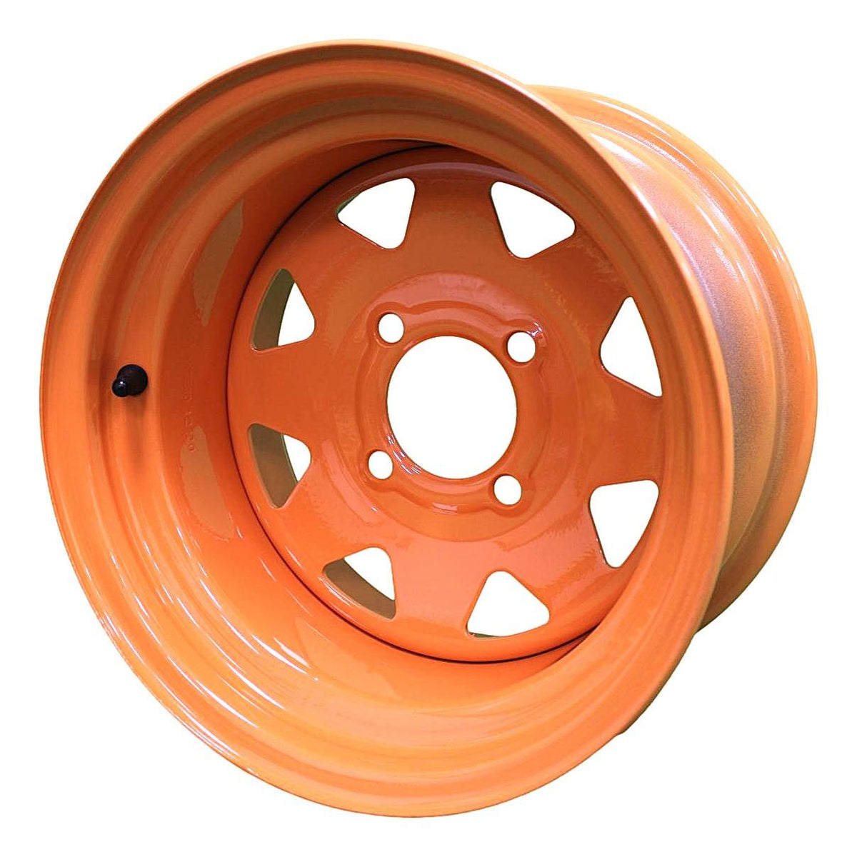 12x7 Cats Eye Gold Mower Wheel, Fits Scag 481659, Single