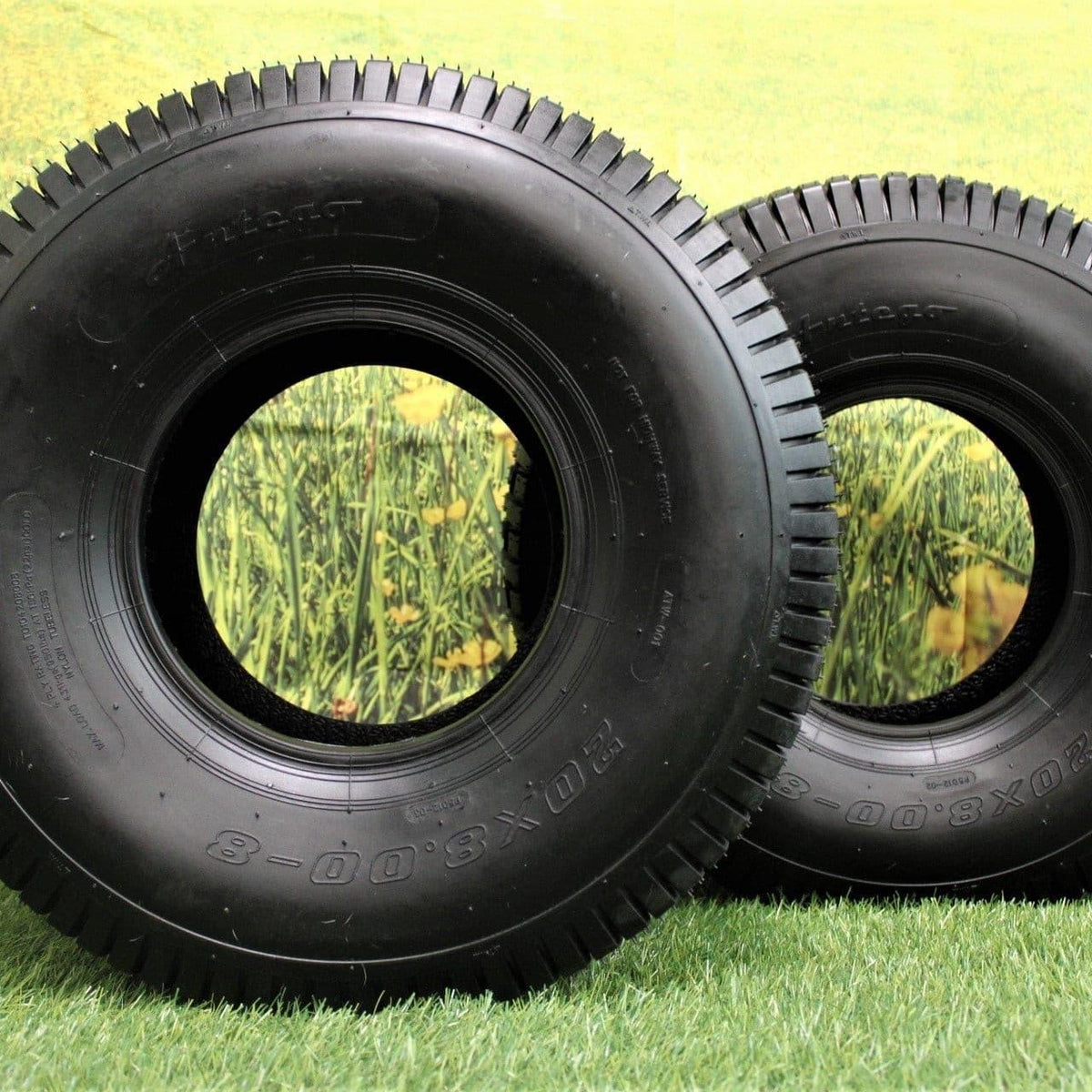 20x8.00-8 4 PLY Turf Tires for Lawn & Garden, Single product image