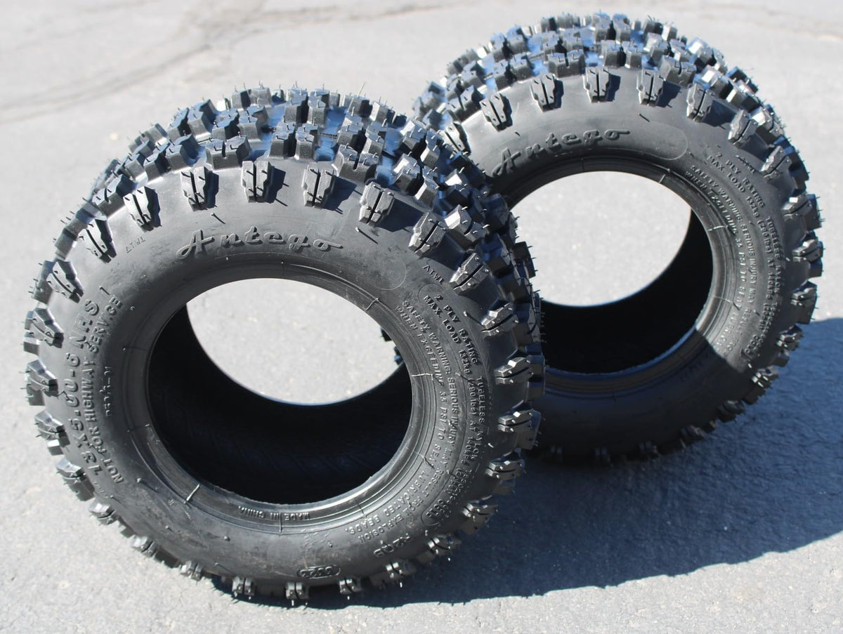 13x5.00-6 ATW-053 Snow Blower Tires, 2-Ply, 2-Pack product image
