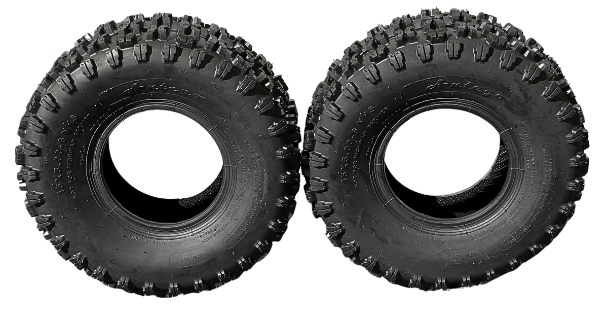 15x5.00-6 ATW-053 Snow Blower Tires, 2-Ply, 2-Pack product image
