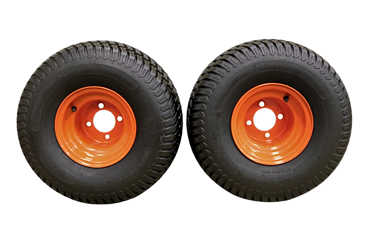 20x10.00-8 Bad Boy Heavy-Duty Tire & Wheel Assemblies, 2-Pack product image