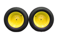 22x9.50-12 John Deere-Style Turf Tire & Wheel Assemblies, 4-Ply, 2-Pack product image