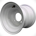 8x7 White Mower Wheels, Toro Exmark Geometry, 4-on-4, 2-Pack product image