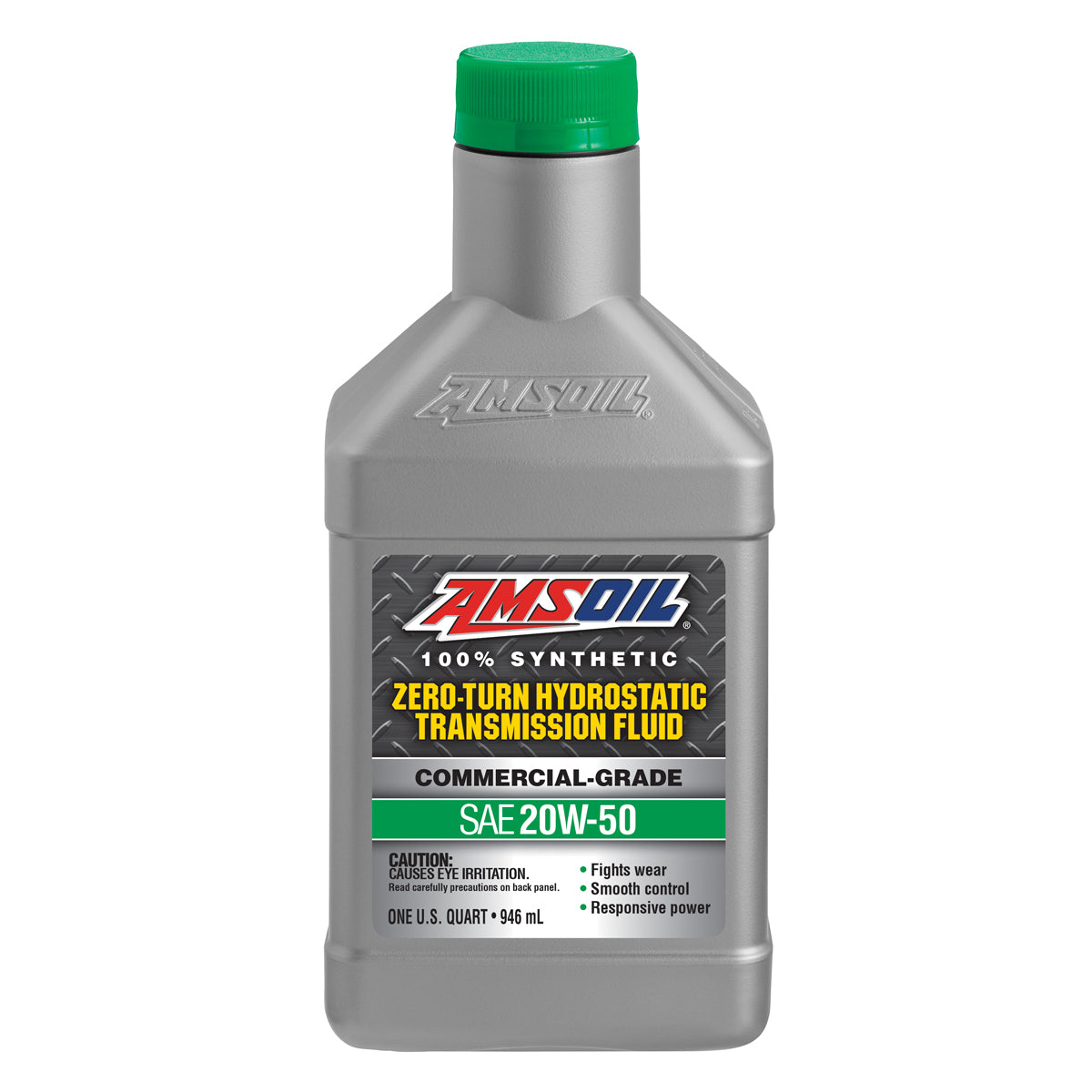 AMSOIL AHFQT 20W-50 synthetic hydrostatic transmission fluid, 1-quart bottle