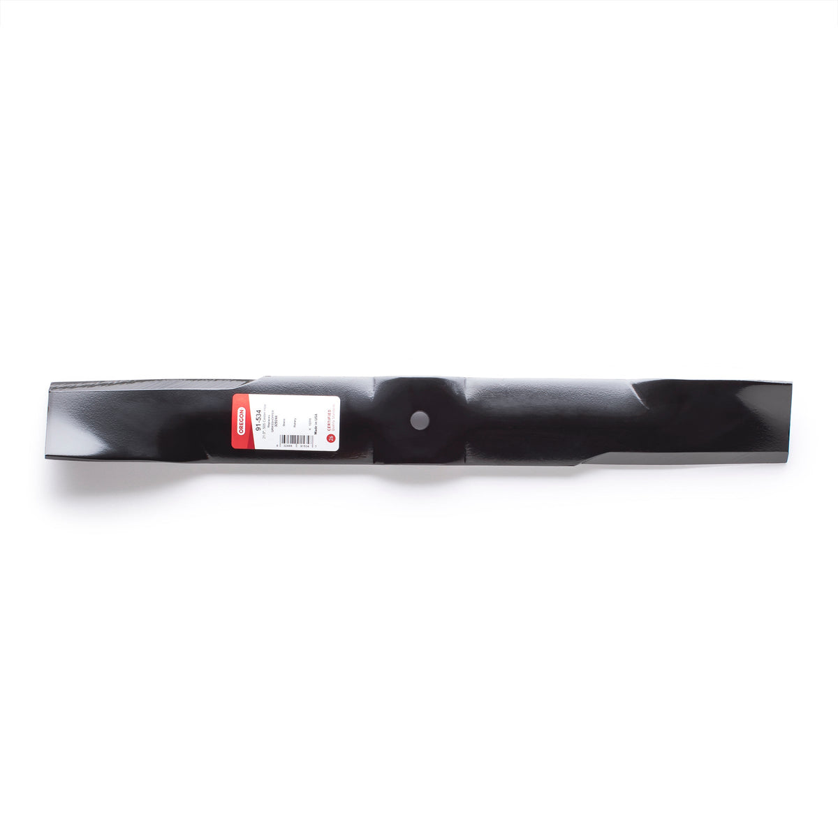91-534 Low-Lift Mower Blade for Grasshopper — 21 in. — manufacturer view 2; verify complete part number and deck configuration