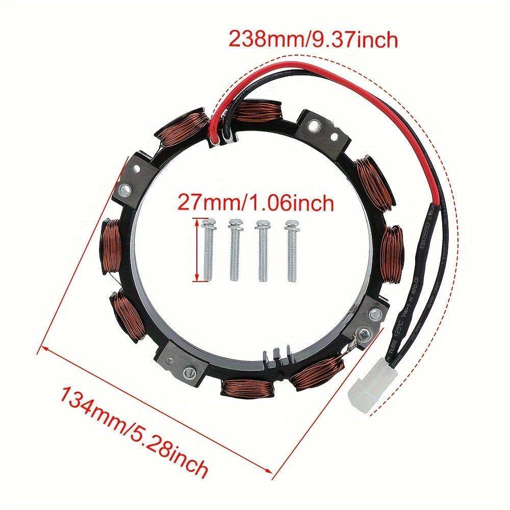 HIPA Alternator Stator for B-S 696459 592831 393800 691063 393474 Dual Circuit Lawn Mower — HIPA alternator product image 4