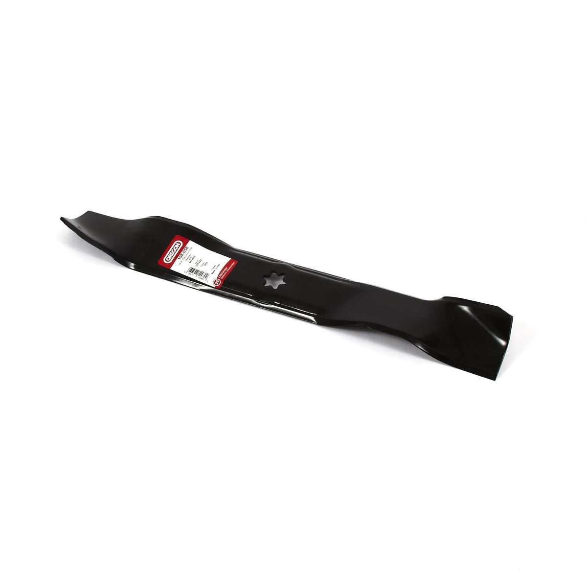 198-058 Mower Blade for MTD — 19-5/16 in. — manufacturer view 1; verify complete part number and deck configuration