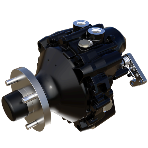 Official Hydro-Gear HGM motor manufacturer image; verify the complete model number before ordering