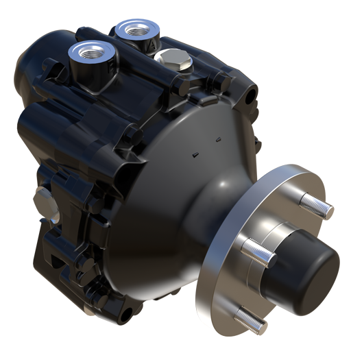 Official Hydro-Gear HGM motor manufacturer image - alternate view