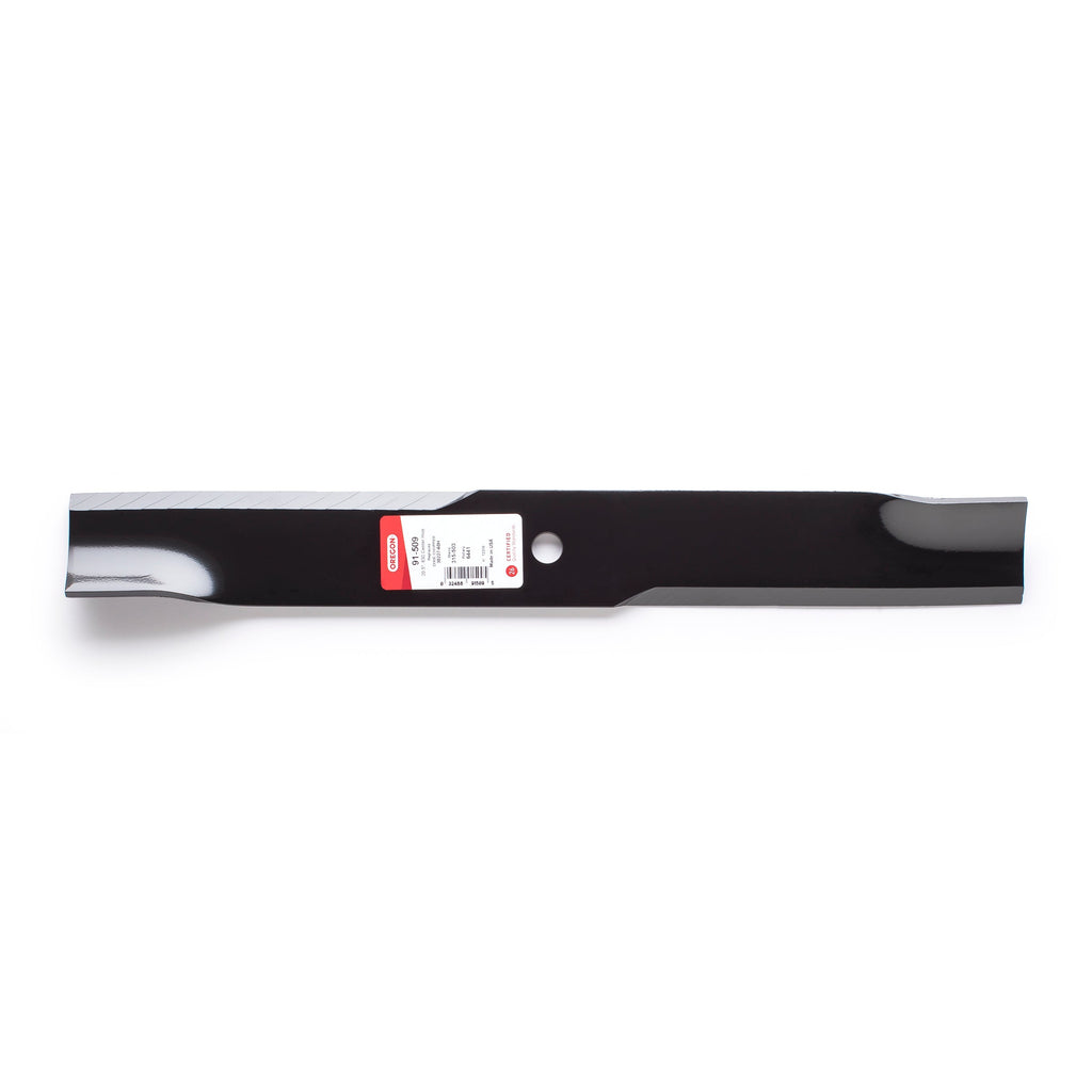 91-509 Mower Blade for Dixie Chopper — 20-1/2 in. — manufacturer view 2; verify complete part number and deck configuration
