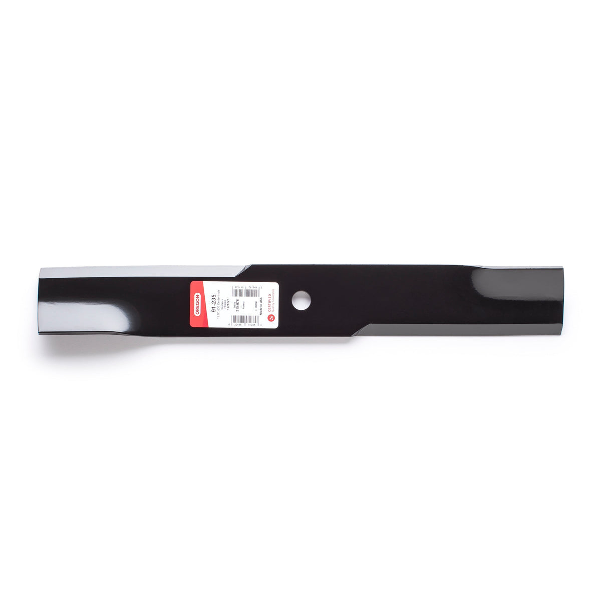 91-235 Mower Blade for Ferris — 18 in. — manufacturer view 2; verify complete part number and deck configuration