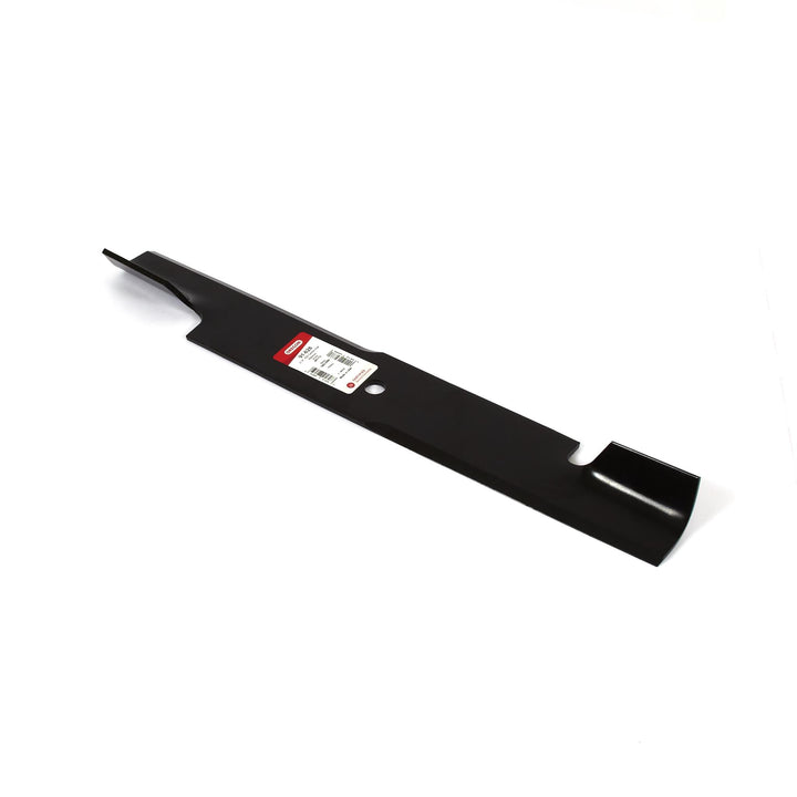 Oregon 91-628 super-high-lift mower blade; verify part number and deck configuration before ordering