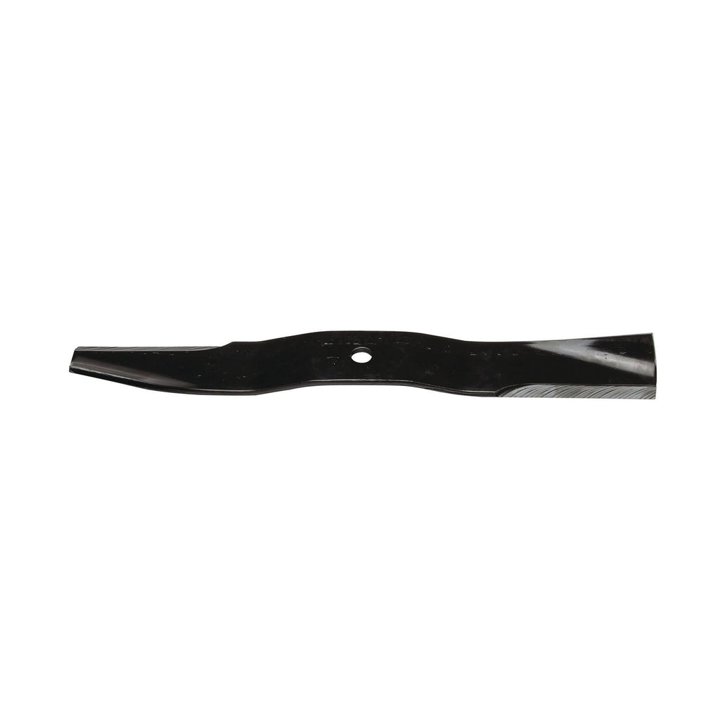 Oregon 92-121 high-lift mower blade for Kubota — profile view
