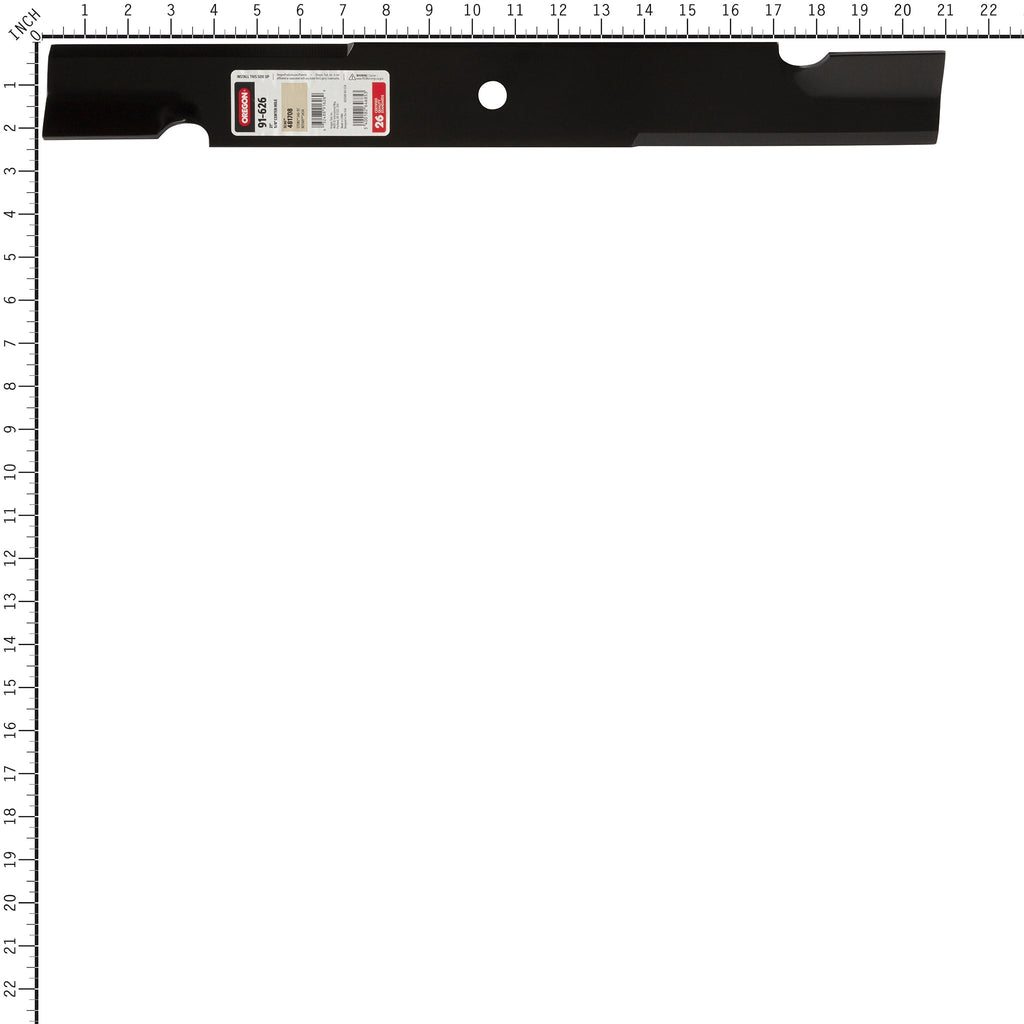 91-626 Mower Blade — official view 3; verify the complete part number and equipment or deck configuration before ordering